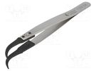 Tweezers; strong construction,replaceable tips; ESD; IDL-A7CF IDEAL-TEK