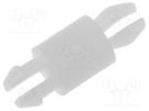 Assembly stud; polyamide; L: 4.8mm; latch/latch; Ø2: 3.18mm ESSENTRA