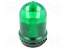 Signaller: lighting; continuous light; green; 826; 12÷240VDC; IP65 WERMA