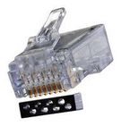 RJ45 CONN, PLUG, 8P8C, 1PORT, CABLE