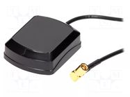 Antenna; automotive,inner; GPS; SMB-B; plug; angled; Len: 5m; magnet JC Antenna