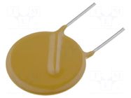 Fuse: PTC polymer; 2.5A; THT; Ø0.81x7.6mm ECE