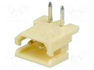 Socket; wire-board; male; A2506; 2.5mm; PIN: 2; THT; 250V; 3A; tinned JOINT TECH