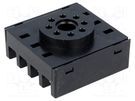 Relays accessories: socket; PIN: 8; on panel; 6A; 250VAC; octal OMRON