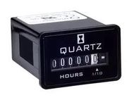 HOUR METER, 99999.9 H, 80 VDC