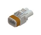 CONNECTOR HOUSING, RCPT, 2POS, 5.8MM