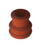 WIRE SEAL, 3.1MM, SILICONE, BROWN