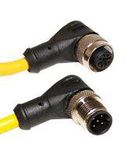 SENSOR CORD, M12 R/A PLUG-R/A RCPT, 10M