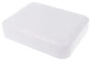 ENCLOSURE, WALL MOUNT, ABS, WHITE