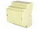Enclosure: for DIN rail mounting; Y: 72mm; X: 88mm; Z: 62mm; ABS COMBIPLAST
