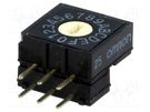 Encoding switch; HEX/BCD; Pos: 16; THT; Rcont max: 200mΩ; A6RV OMRON Electronic Components