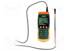 Thermoanemometer; LCD; (9999); Vel.measur.resol: 0.1m/s; 0÷50°C EXTECH