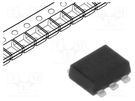 Diode: TVS array; 6.1V; 150W; common anode; SOT666; reel,tape STMicroelectronics