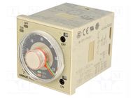 Automation module: timer; 0,05s÷30h; DPDT; 250VAC/5A; H3CR-F; IP40 OMRON
