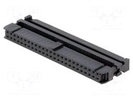 Connector: IDC; plug; female; PIN: 50; IDC; for ribbon cable; 2.54mm NINIGI
