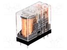 Relay: electromagnetic; DPST-NO; Ucoil: 5VDC; Icontacts max: 5A OMRON Electronic Components