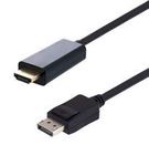 CABLE, HDMI TO DISPLAYPORT PL-PL, 3.3FT
