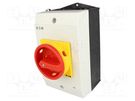 Switch: main cam switch; Stabl.pos: 2; 25A; OFF-ON; in housing EATON ELECTRIC