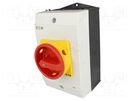 Switch: main cam switch; Stabl.pos: 2; 32A; OFF-ON; in housing EATON ELECTRIC