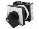 Switch: cam switch; Stabl.pos: 2; 20A; 1-2; for building in; Pos: 2 EATON ELECTRIC