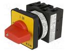 Switch: emergency cam switch; Stabl.pos: 2; 20A; 0-1; Poles: 3 EATON ELECTRIC