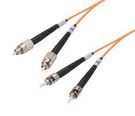 FO CABLE, FC-ST DUPLEX, OM2, 6.6'