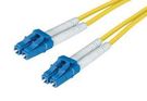 FO CABLE, LC-LC DUPLEX, OS2, 3.3'