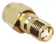 RF ADAPTER, SMA RP PLUG-SMA JACK, 50 OHM