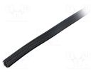 Polyester braid; ØBraid : 9.5mm; polyester; black; -70÷125°C ALPHA WIRE