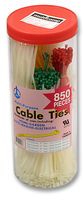 CABLE TIE, ASSORTED, PK850