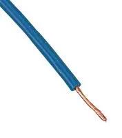 WIRE, H05V-K, DK BLUE, 1MM, 100M