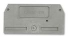 END PLATE, 1.5MM, GREY
