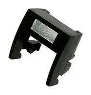 BEZEL, WITH LENS, BLACK