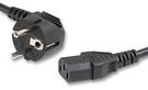 POWER CORD, EURO TO IEC, 2M, 10A