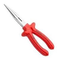 PLIER, LONG SNIPE NOSE, SIDE CUT, 200MM