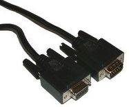 MONITOR CABLE, SVGA VIDEO, 25FT, BLACK