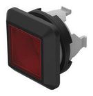ACTUATOR, W/RED LED, PUSHBUTTON SW, IP67