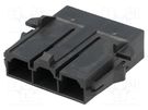 Plug; wire-board; male; Mini-Fit Sr; 10mm; PIN: 3; 600V; for cable MOLEX
