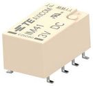 SIGNAL RELAY, DPDT, 2A, 3VDC, SMD
