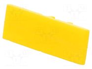 Protection; yellow; polyamide; 6.2mm POKÓJ