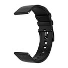 Colmi Silicone Smartwatch Strap Black 22mm, Colmi