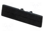 Protection; black; polyamide; 5mm POKÓJ