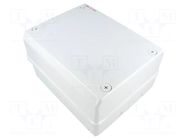Enclosure: multipurpose; X: 220mm; Y: 275mm; Z: 140mm; polycarbonate ABB
