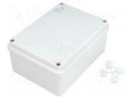 Enclosure: multipurpose; X: 108mm; Y: 151mm; Z: 66mm; grey; IP65 ABB