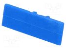 Protection; blue; Width: 6.2mm; polyamide; -25÷100°C; ZG-G4 POKÓJ