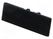 Protection; black; polyamide; 6.2mm POKÓJ