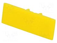 Protection; yellow; polyamide; 7.8mm POKÓJ