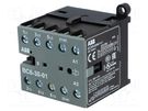 Contactor: 3-pole; NO x3; Auxiliary contacts: NC; 110÷125VDC; 6A ABB