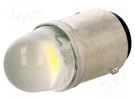 LED lamp; white; BA15D; 24VDC; 24VAC POLAM-ELTA
