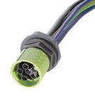 CABLE ASSY, 5P CIR RCPT-FREE END, 250MM